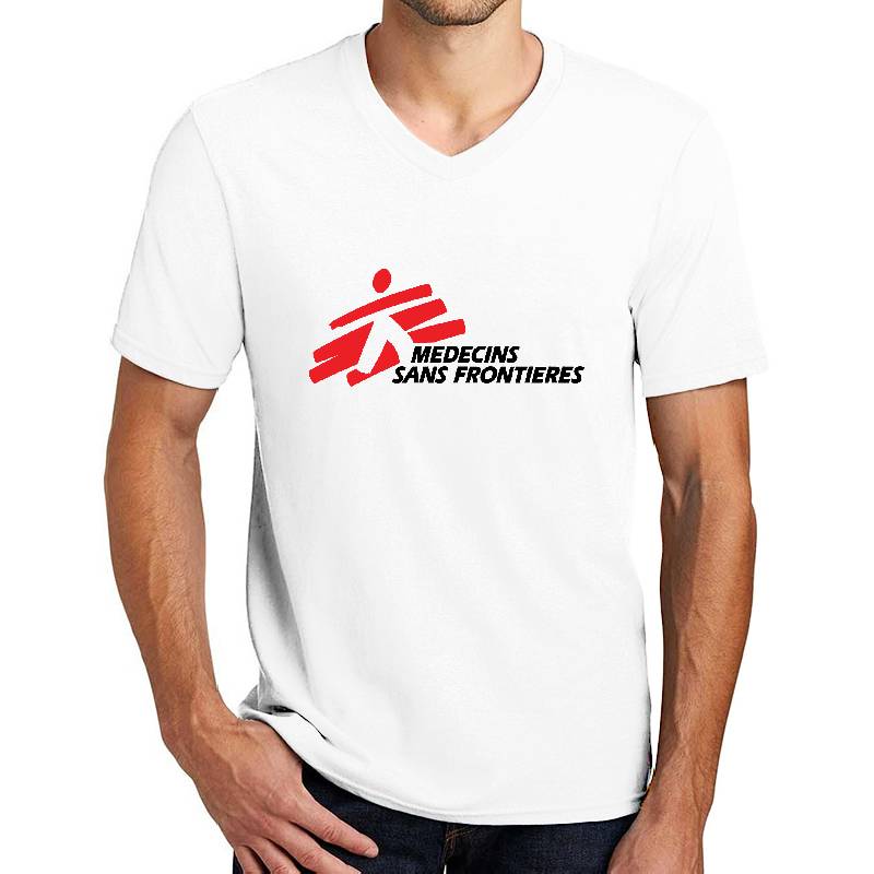 Medcins Sans Frontieres Logo Black Richardson Premium Trucker Snapback Caps