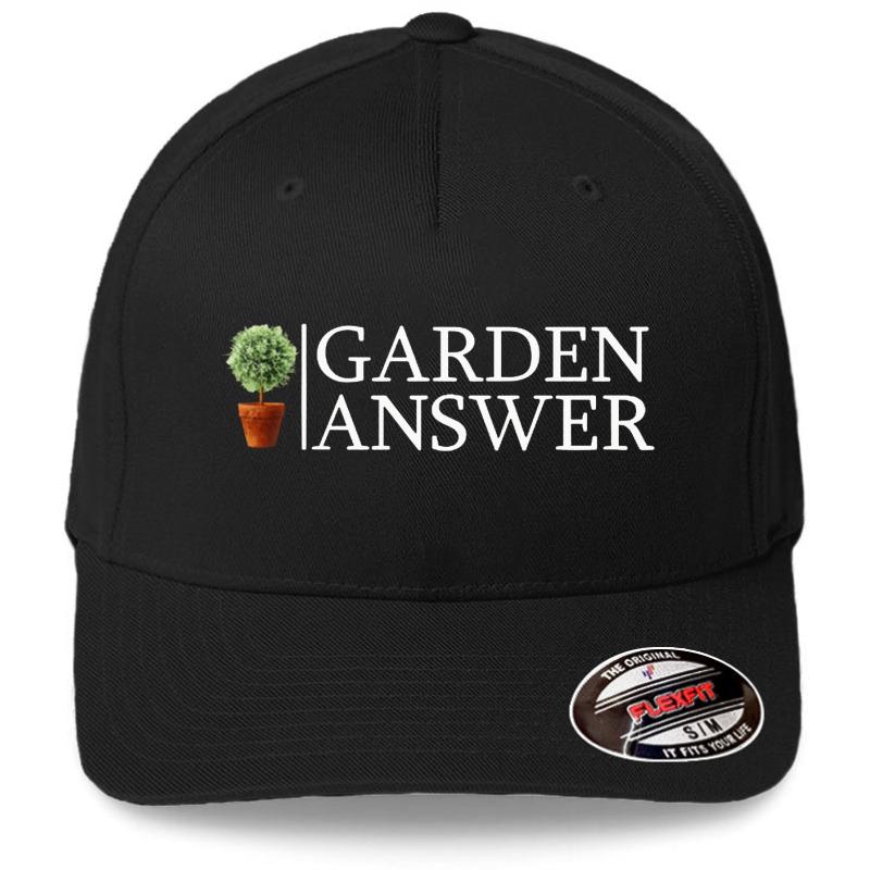 Women's Garden Answer Flexfit Baseball Cap  Black