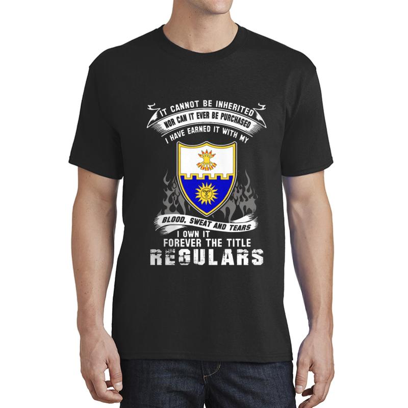 22Nd Infantry Regiment Unisex T-Shirt Men Black