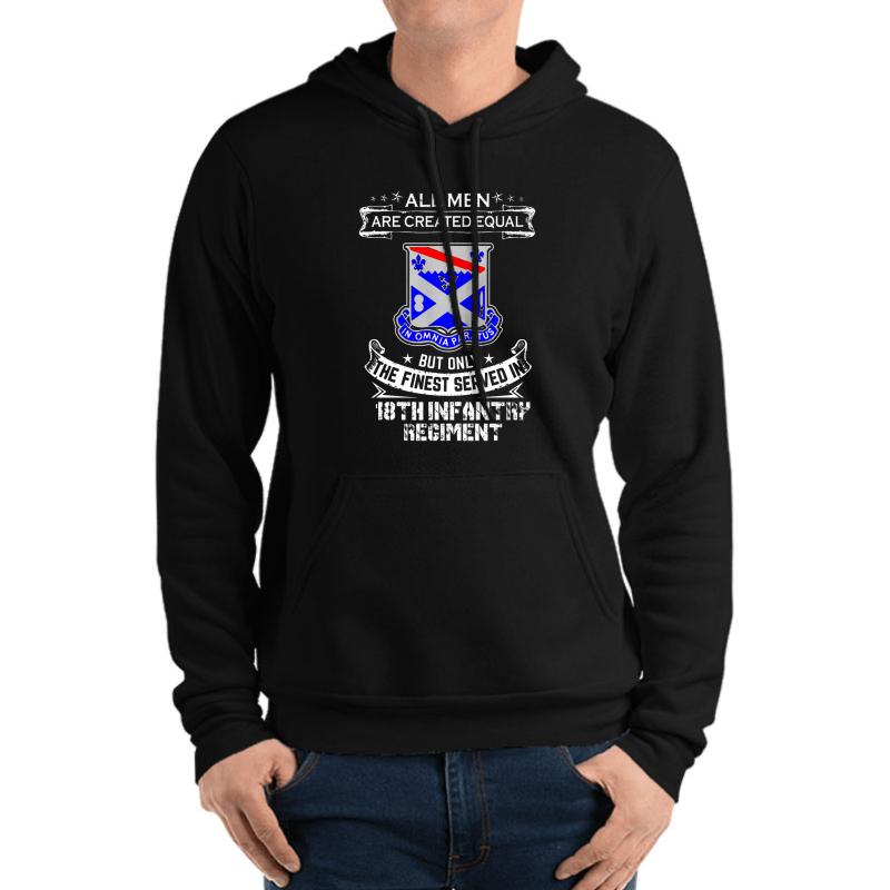 18Th Infantry Regiment Unisex Hooded Sweatshirt Men Black