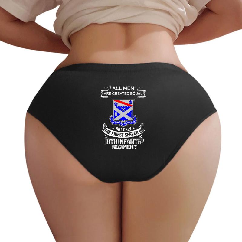 18Th Infantry Regiment Women Underwear Panties Women Black