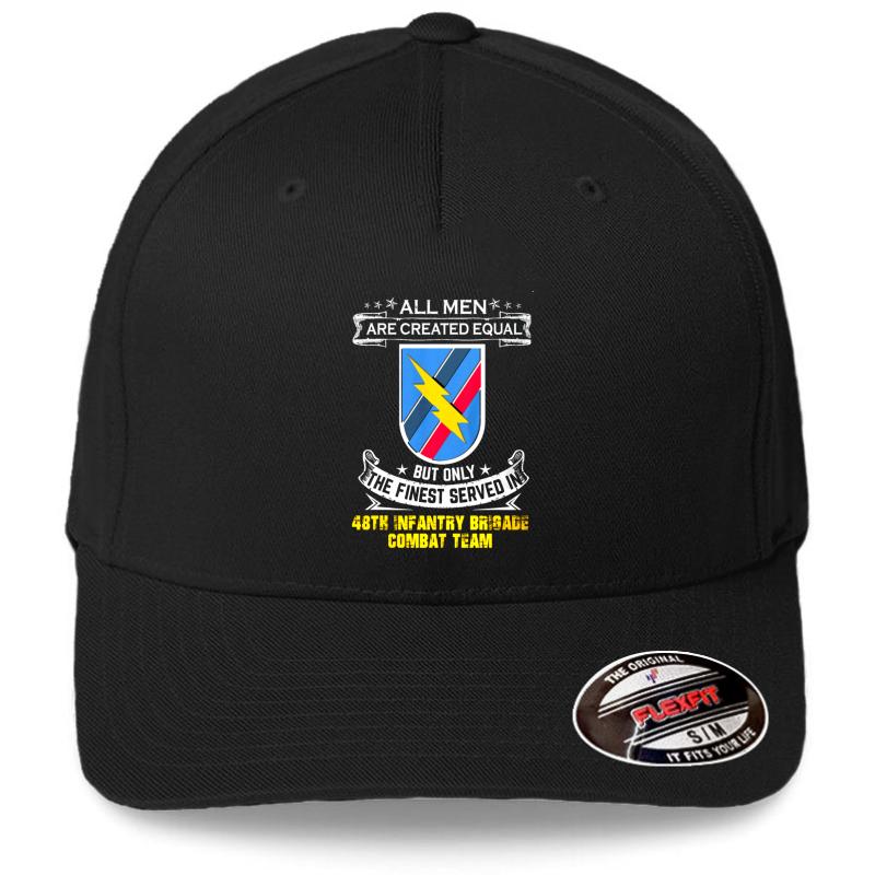 48Th Infantry Brigade Combat Team Flexfit Baseball Cap  Black