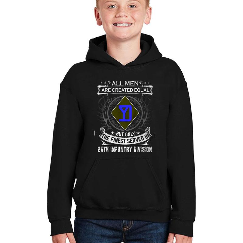 26Th Infantry Division Youth Hooded Sweatshirt Boy Black