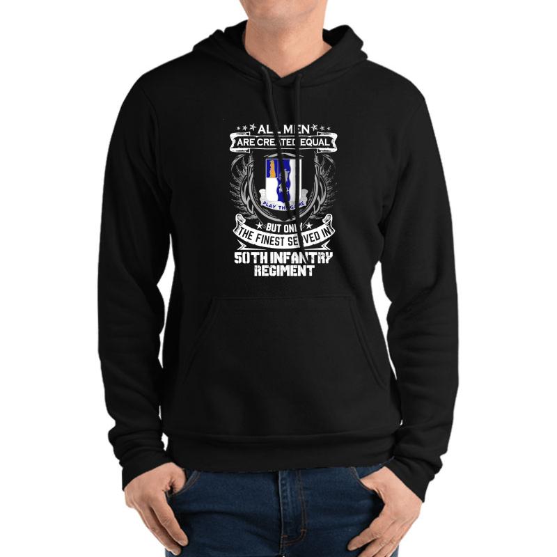 50Th Infantry Regiment Unisex Hooded Sweatshirt Men Black