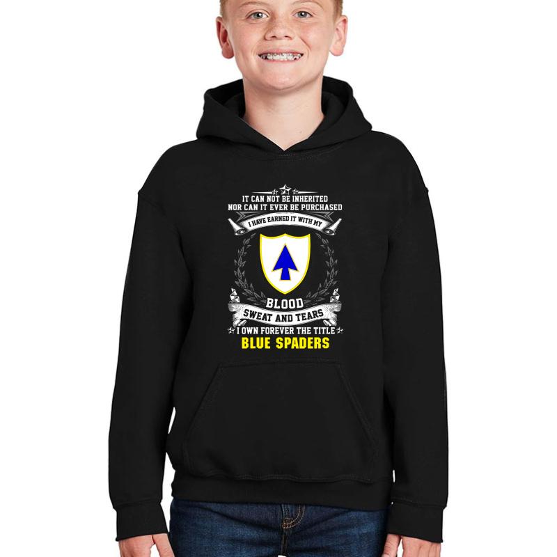 26Th Infantry Regiment Youth Hooded Sweatshirt Boy Black