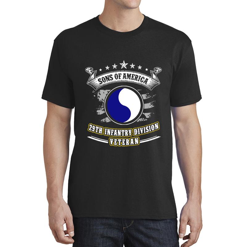 29Th Infantry Division United States  Unisex T-Shirt Men Black