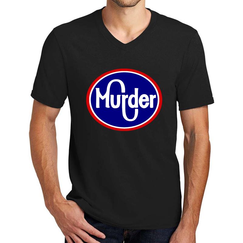 'Murder Kroger' T Shirt Unisex V-Neck T-Shirt Men Black