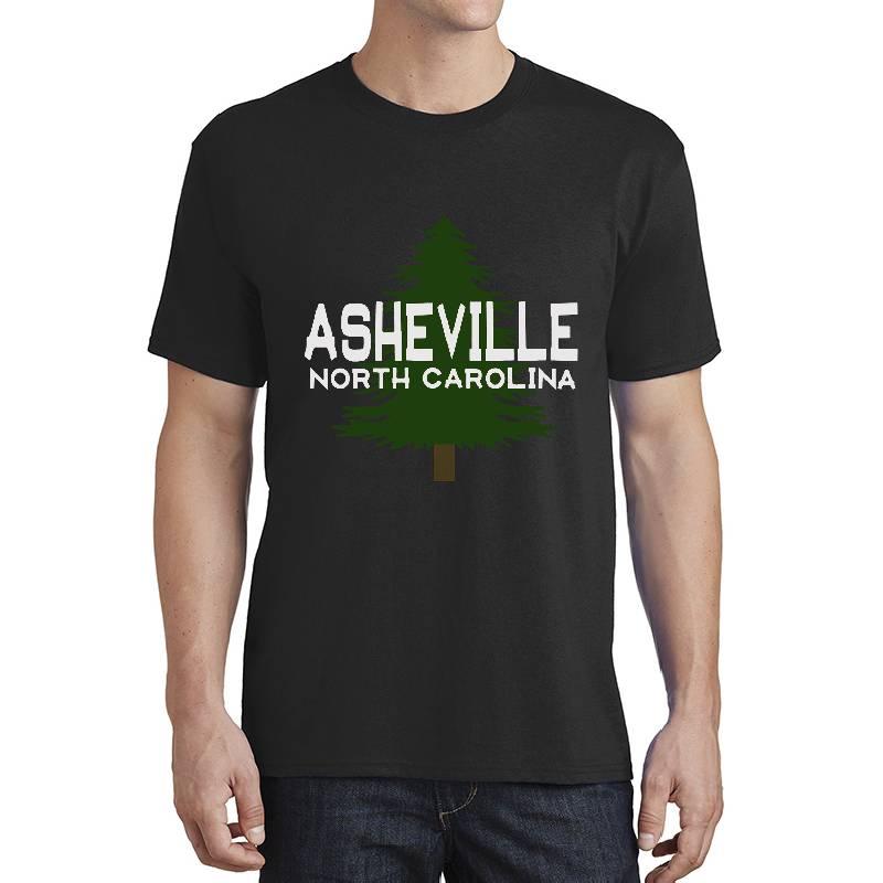 Asheville Nc Classic Trees Souvenir Youth T-Shirts