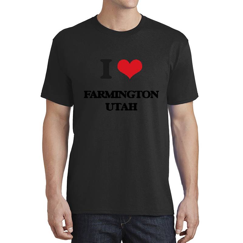 I Love Farmington Utah Richardson Premium Trucker Snapback Caps