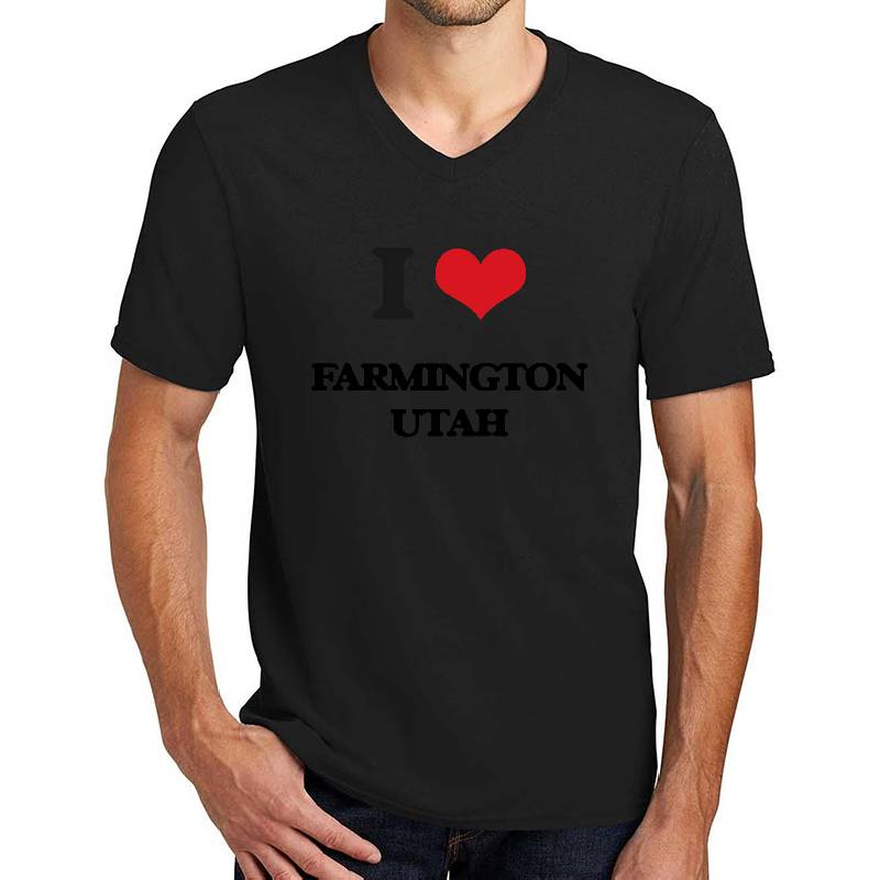I Love Farmington Utah Richardson Premium Trucker Snapback Caps