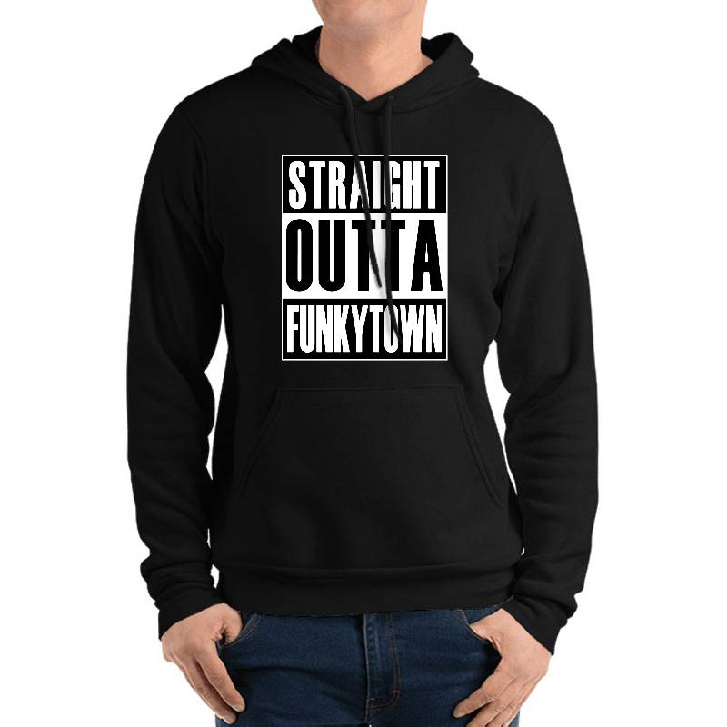 Straight Outta Funky Town Premium Flat Bill Snapback Caps