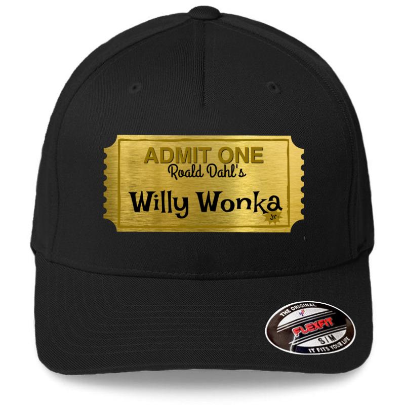 Willy Wonka Jr. Esperanza Middle School Flexfit Baseball Cap  Black