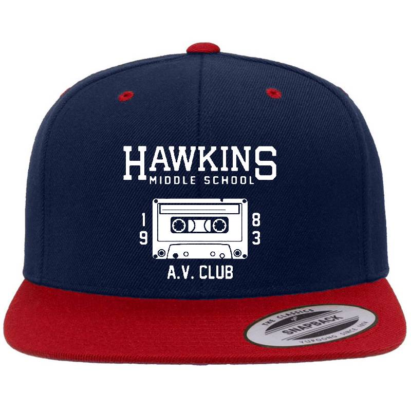 Fantastic Hawkins Middle School Unisex V-Neck T-Shirts