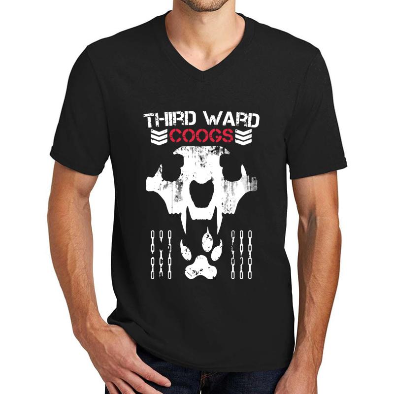 Third Ward Coogs Unisex V-Neck T-Shirt Men Black