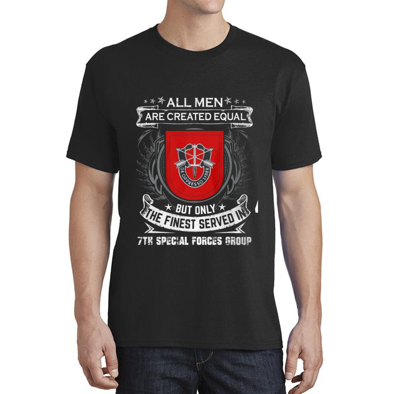 7Th Special Forces Group United States  Unisex T-Shirt Men Black