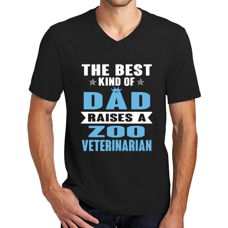 Zoo Veterinarian Unisex V-Neck T-Shirt Men Black