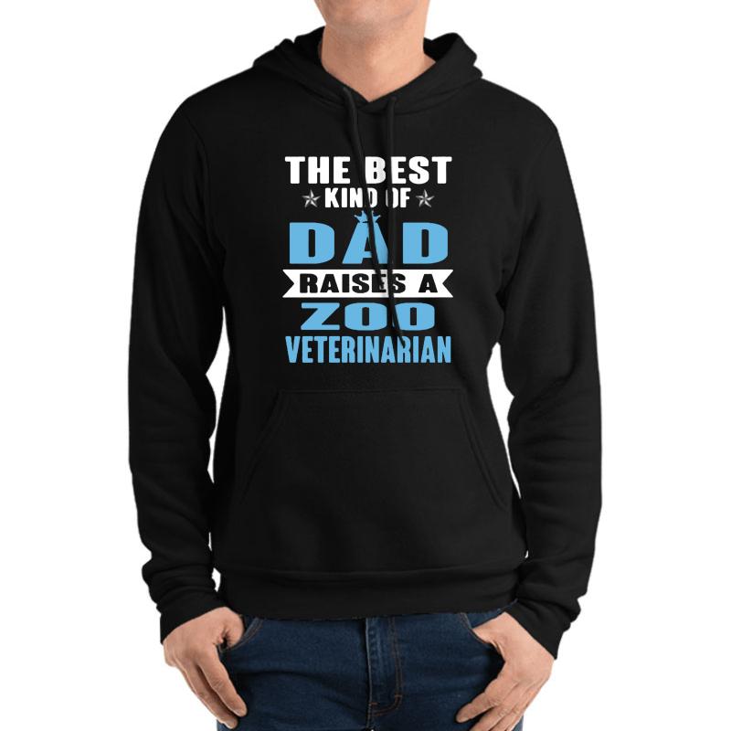 Zoo Veterinarian Unisex Hooded Sweatshirt Men Black