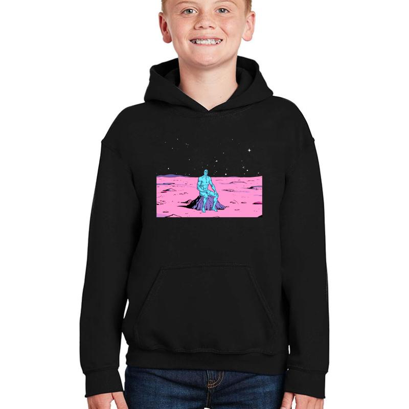 The Watchmen Dr Manhattan Youth Hooded Sweatshirt Boy Black