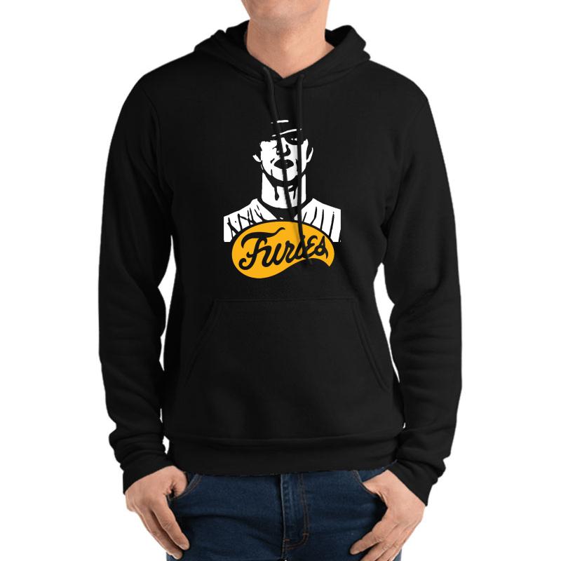 The Warriors Baseball Furies Unisex Hooded Sweatshirt Men Black