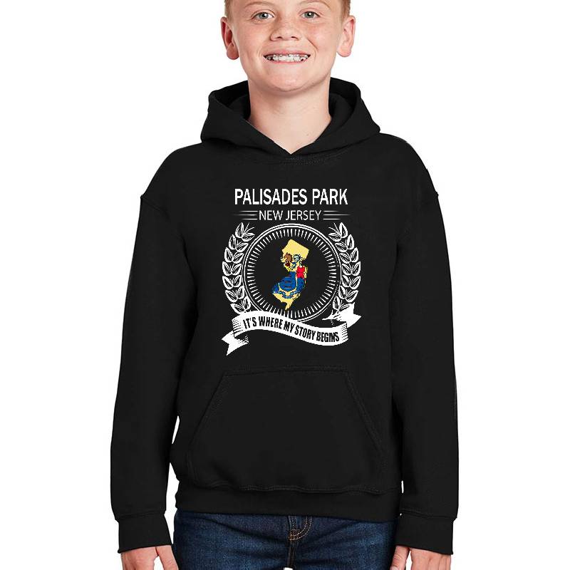 Palisades Park New Jersey It's Where My Story Begins Unisex Polo Jersey Sport Shirts