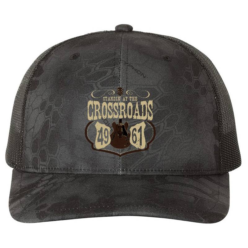 Crossroads 49 And 61 - Blues Music Richardson Premium Trucker Snapback Cap