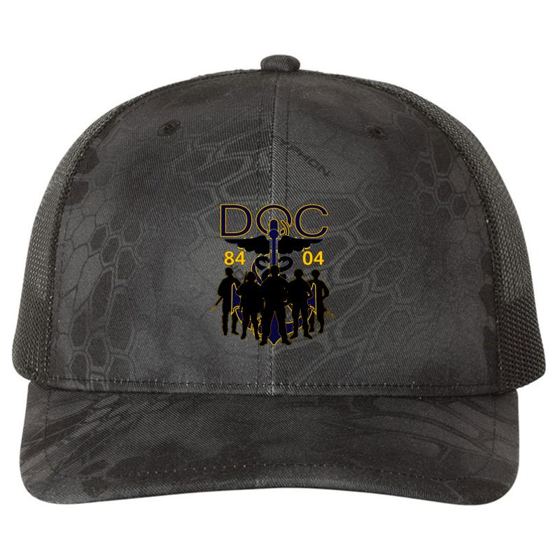 8404 Fmf Corpsman Shirt Richardson Premium Trucker Snapback Cap  Kryptek Typhon Black