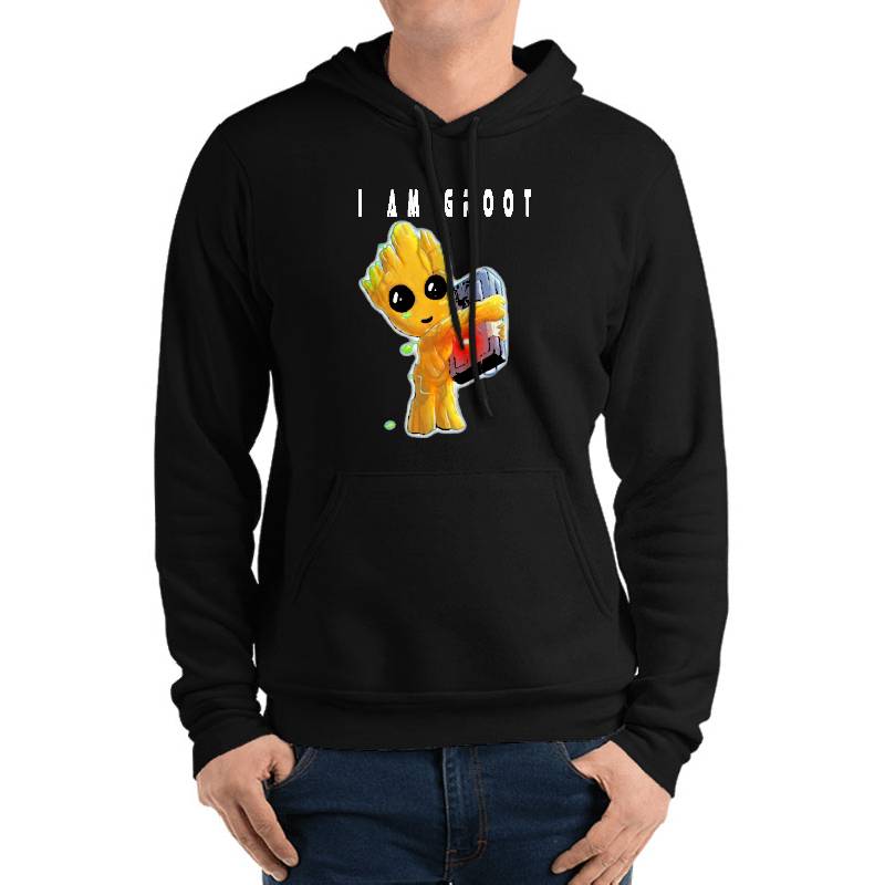 I Am Groot Guardiens Of The G-93 S Unisex Hooded Sweatshirt