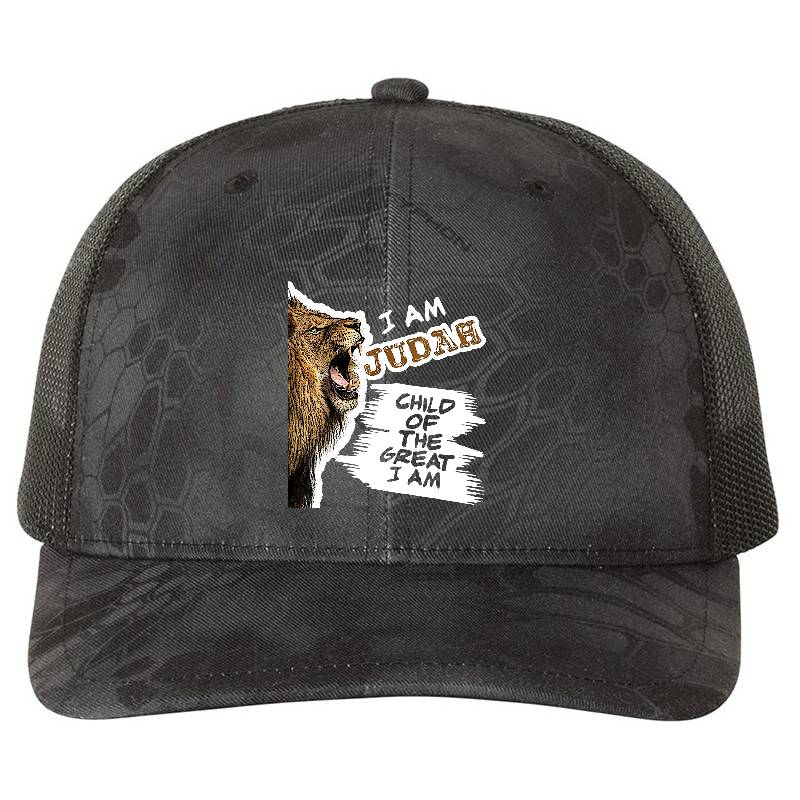 Hebrew Israelite 12 Tribes Judah Lion Bi Richardson Premium Trucker Snapback Cap