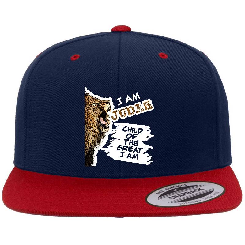 Hebrew Israelite 12 Tribes Judah Lion Bi Richardson Premium Trucker Snapback Caps