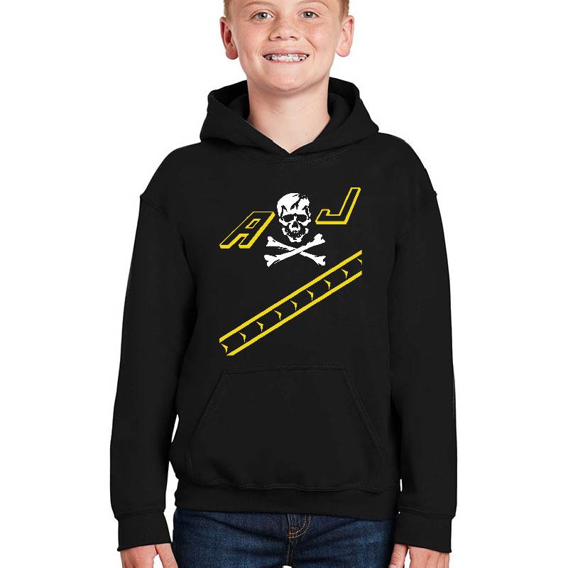 Jolly Rogers F-14 Tomcat Tailflash Naval Youth Hooded Sweatshirt
