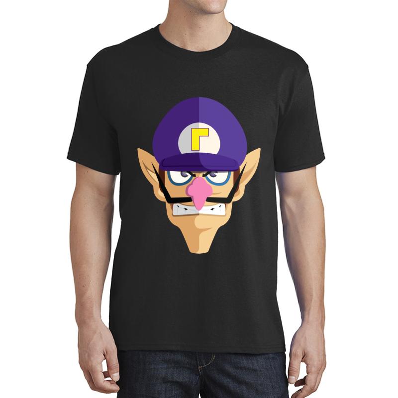 Waluigi Unisex T-Shirt Men Black