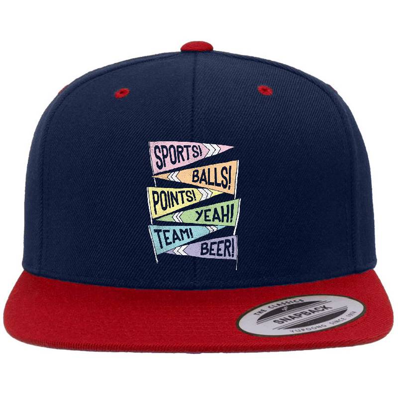 Premium Flat Bill Snapback Caps