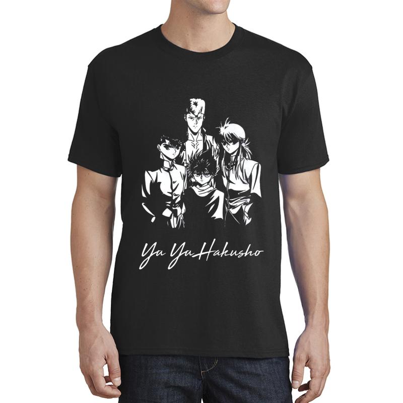 Yu Yu Hakusho Group Unisex T-Shirt Men Black