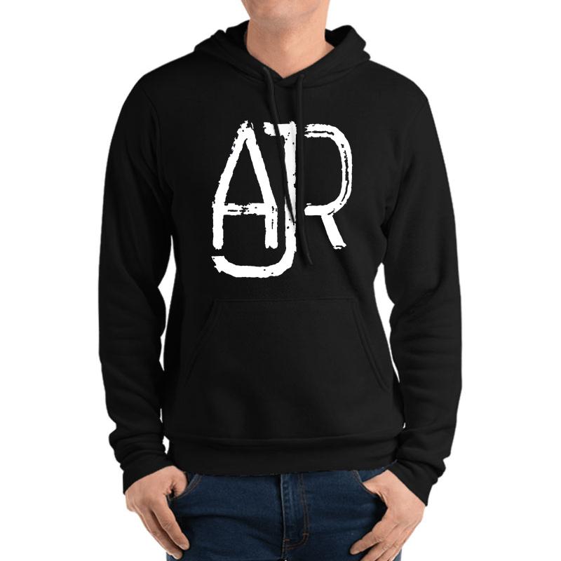 Ajr Unisex Hooded Sweatshirt Men Black