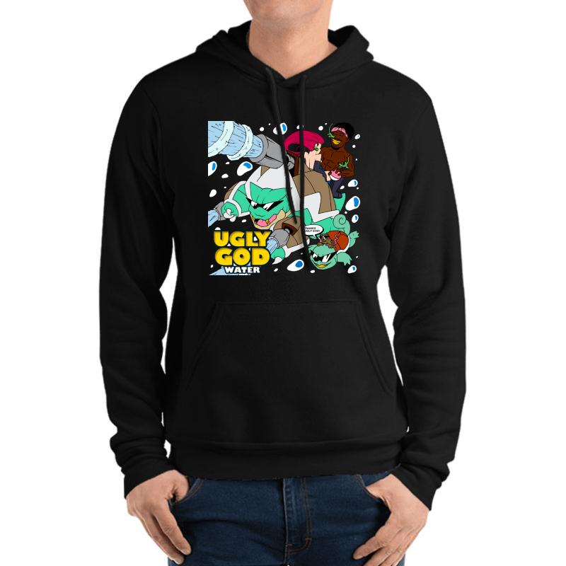 Ugly God Unisex Hooded Sweatshirt Men Black