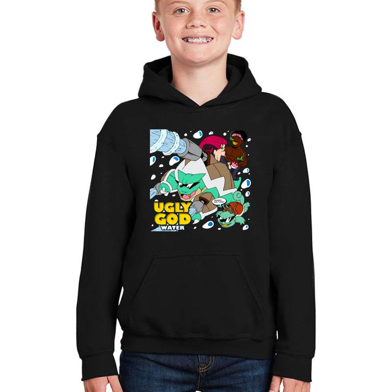 Ugly God Youth Hooded Sweatshirt Boy Black