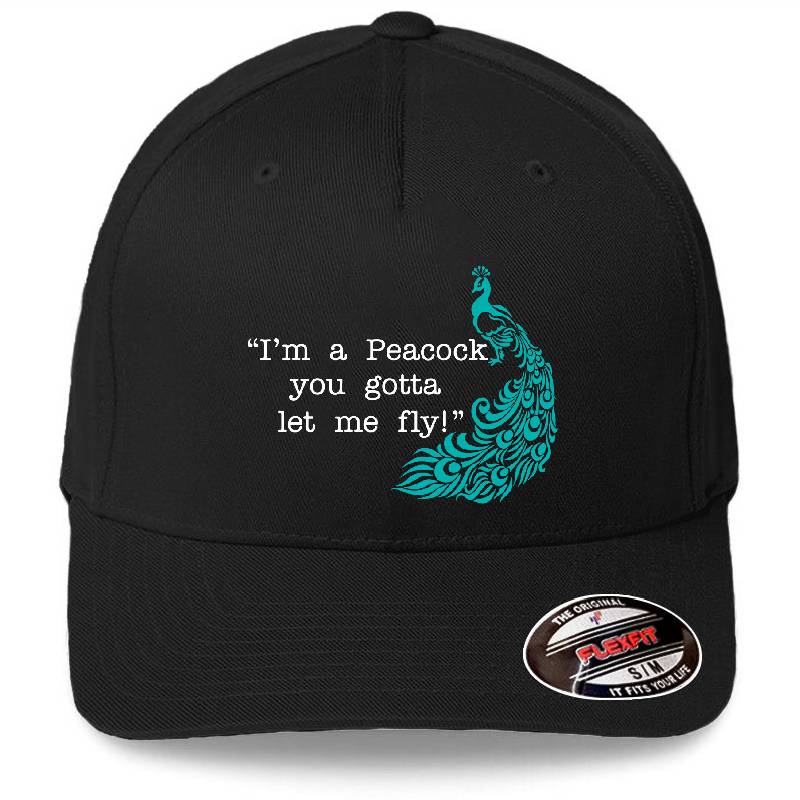 Mark Wahlberg Quote - I'm A Peacock You Gotta Let Me Fly! Richardson Premium Trucker Snapback Caps
