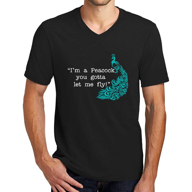 Mark Wahlberg Quote - I'm A Peacock You Gotta Let Me Fly! Richardson Premium Trucker Snapback Caps