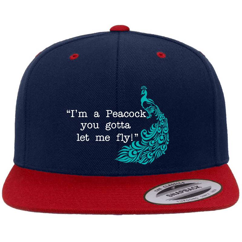 Mark Wahlberg Quote - I'm A Peacock You Gotta Let Me Fly! Richardson Premium Trucker Snapback Caps
