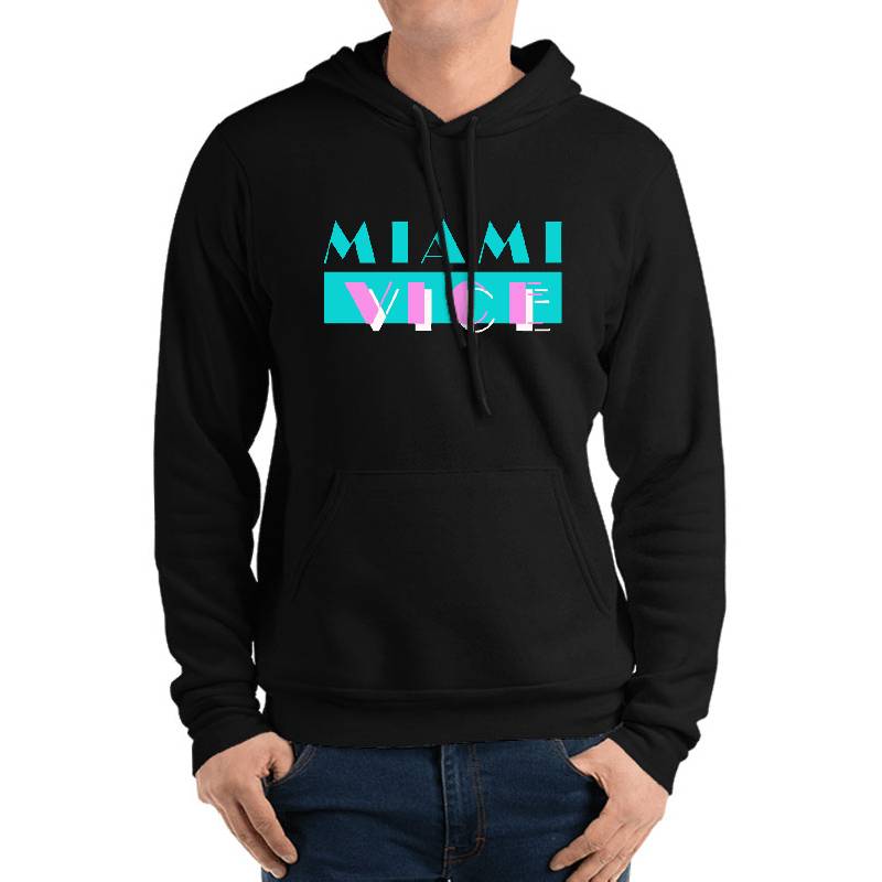 Miami Vice 80S Tv Series Youth Hooded Sweatshirts