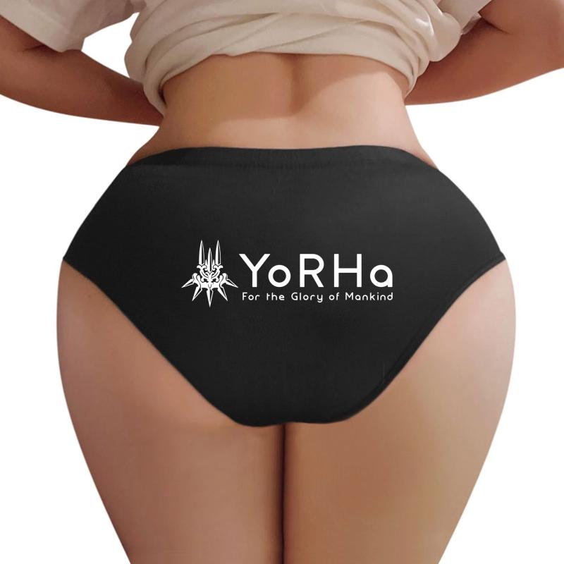 Yorha - White Women Underwear Panties Women Black