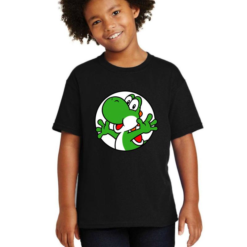 Yoshi Youth T-Shirt Boy Black