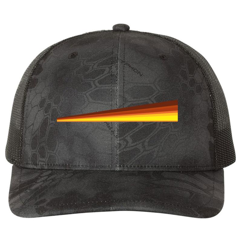 Angels And Airwaves I-Empire Beam Richardson Premium Trucker Snapback Cap  Kryptek Typhon Black