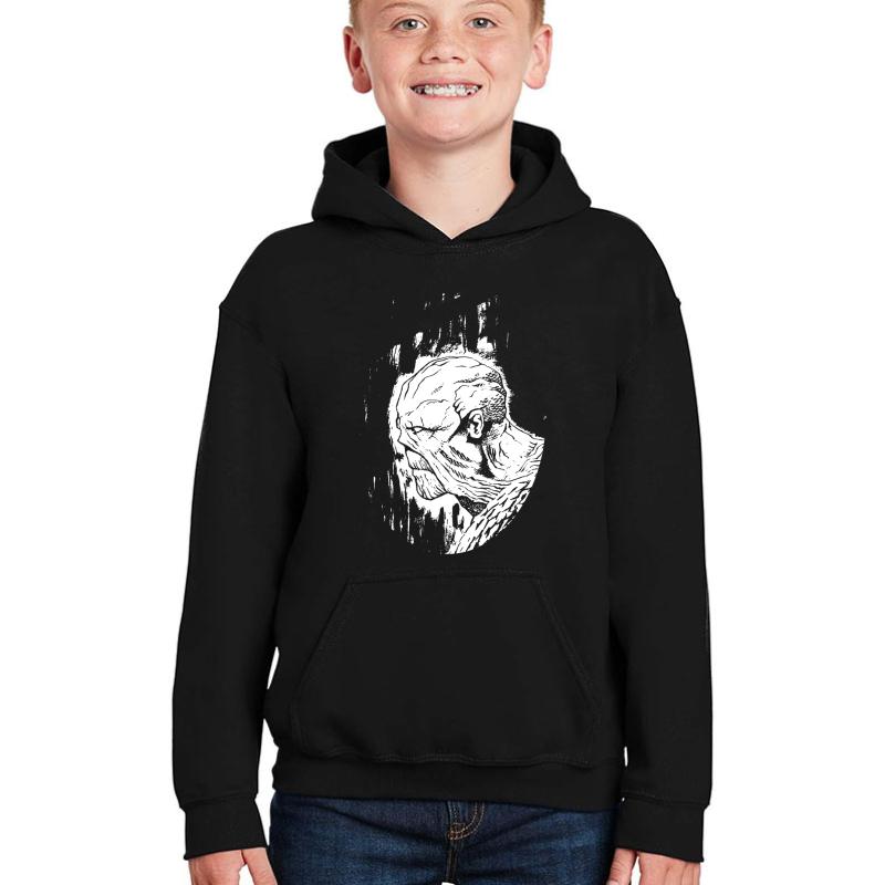 The Swamp Thing Youth Hooded Sweatshirt Boy Black