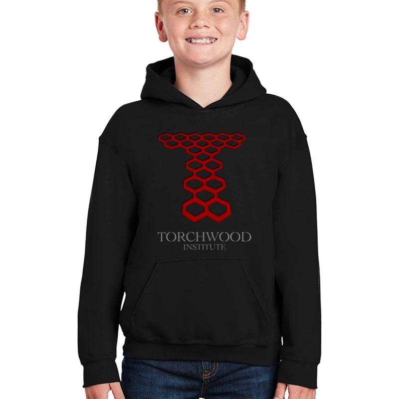 Torchwood Institute Youth Hooded Sweatshirt Boy Black