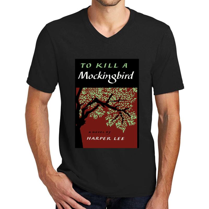 To Kill A Mockingbird - Unisex V-Neck T-Shirt Men Black