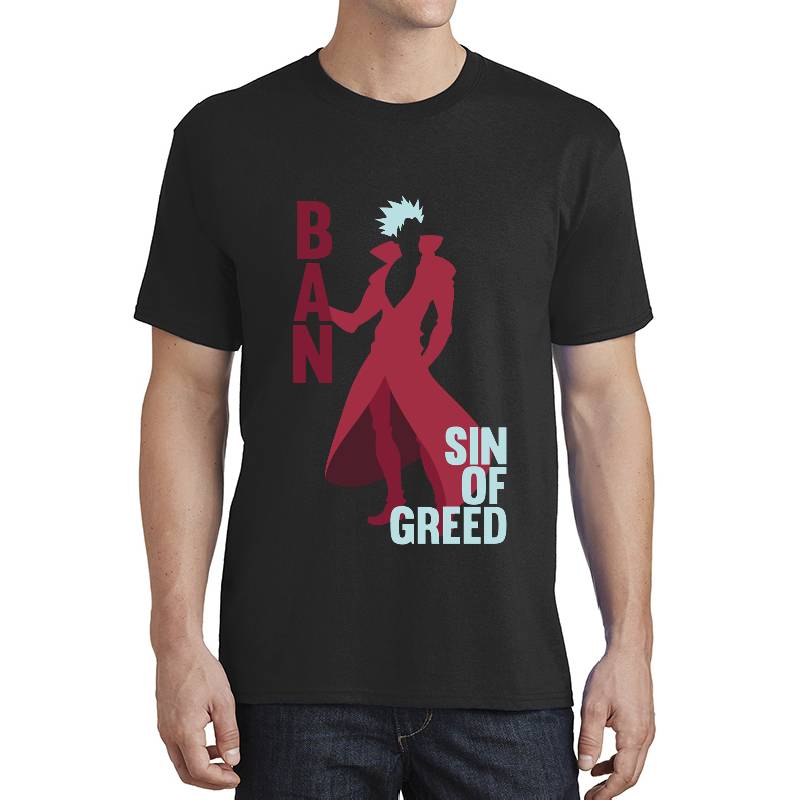 Ban Sin Of Greed- Nanatsu No Taizai Youth T-Shirts