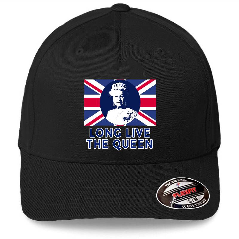 Queen Elizabeth Ii Long Live The Queen Richardson Premium Trucker Snapback Caps