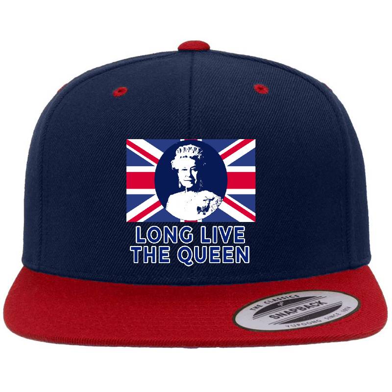 Queen Elizabeth Ii Long Live The Queen Richardson Premium Trucker Snapback Caps