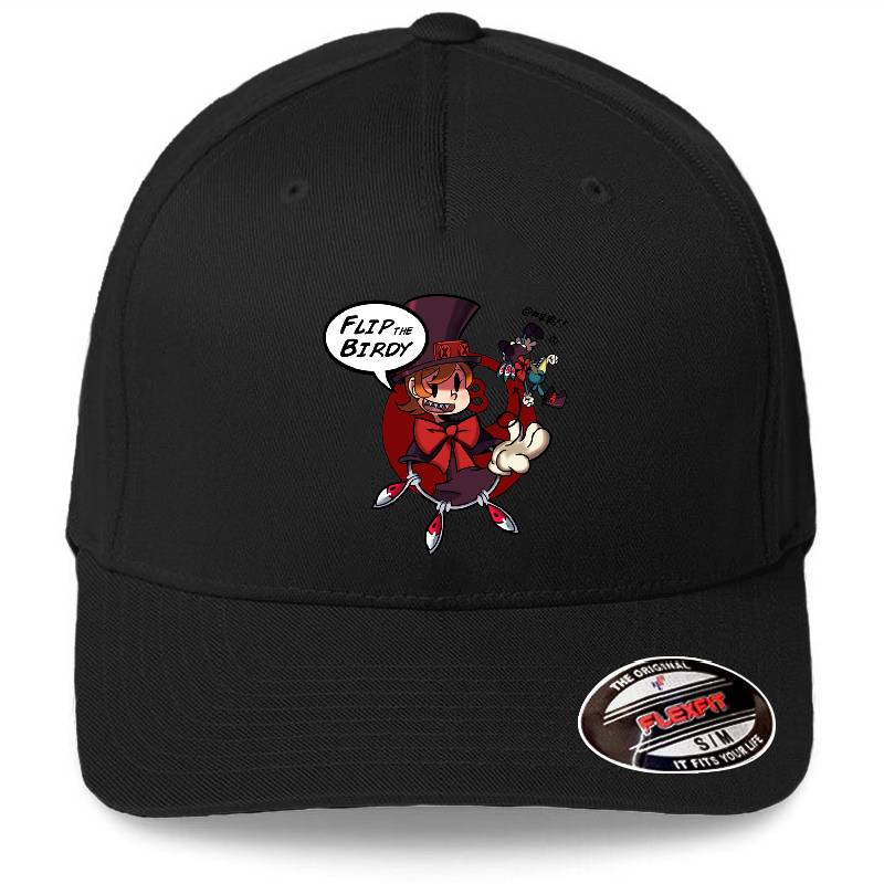 Skullgirls Peacock -Flip The Birdie Richardson Premium Trucker Snapback Caps